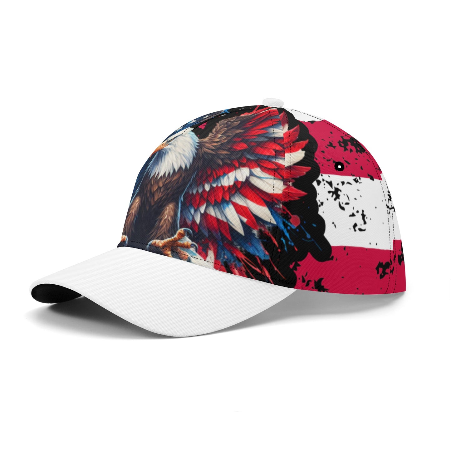 All Over Print American Eagle Trucker Baseball Cap