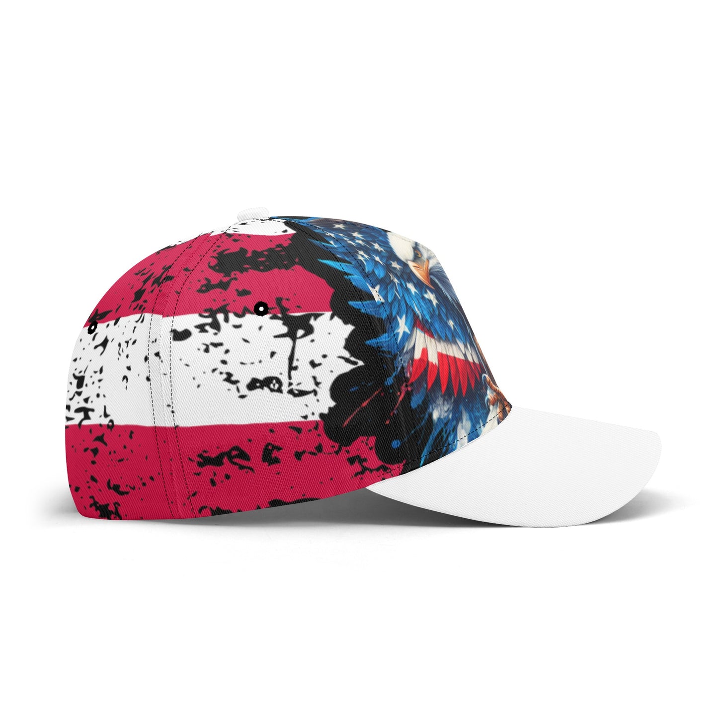 All Over Print American Eagle Trucker Baseball Cap