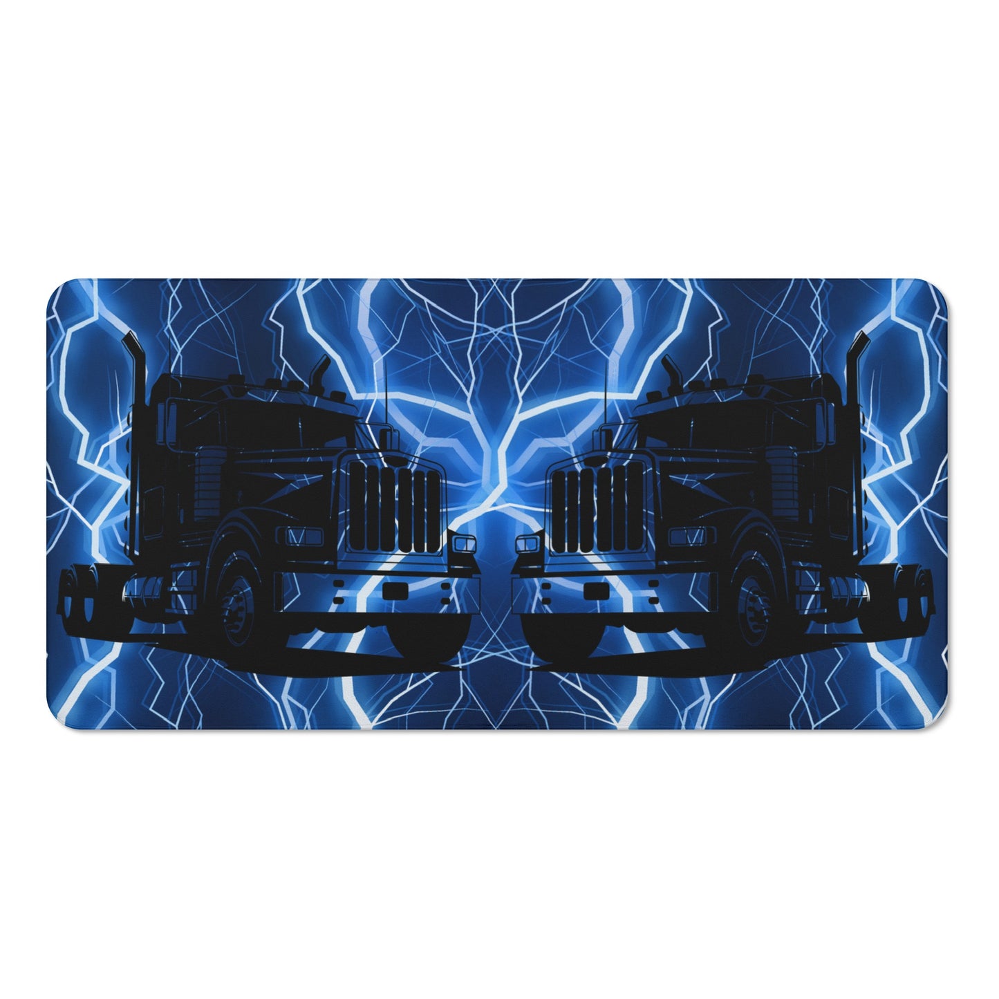 Blue Lightning Trucker Bath Towel