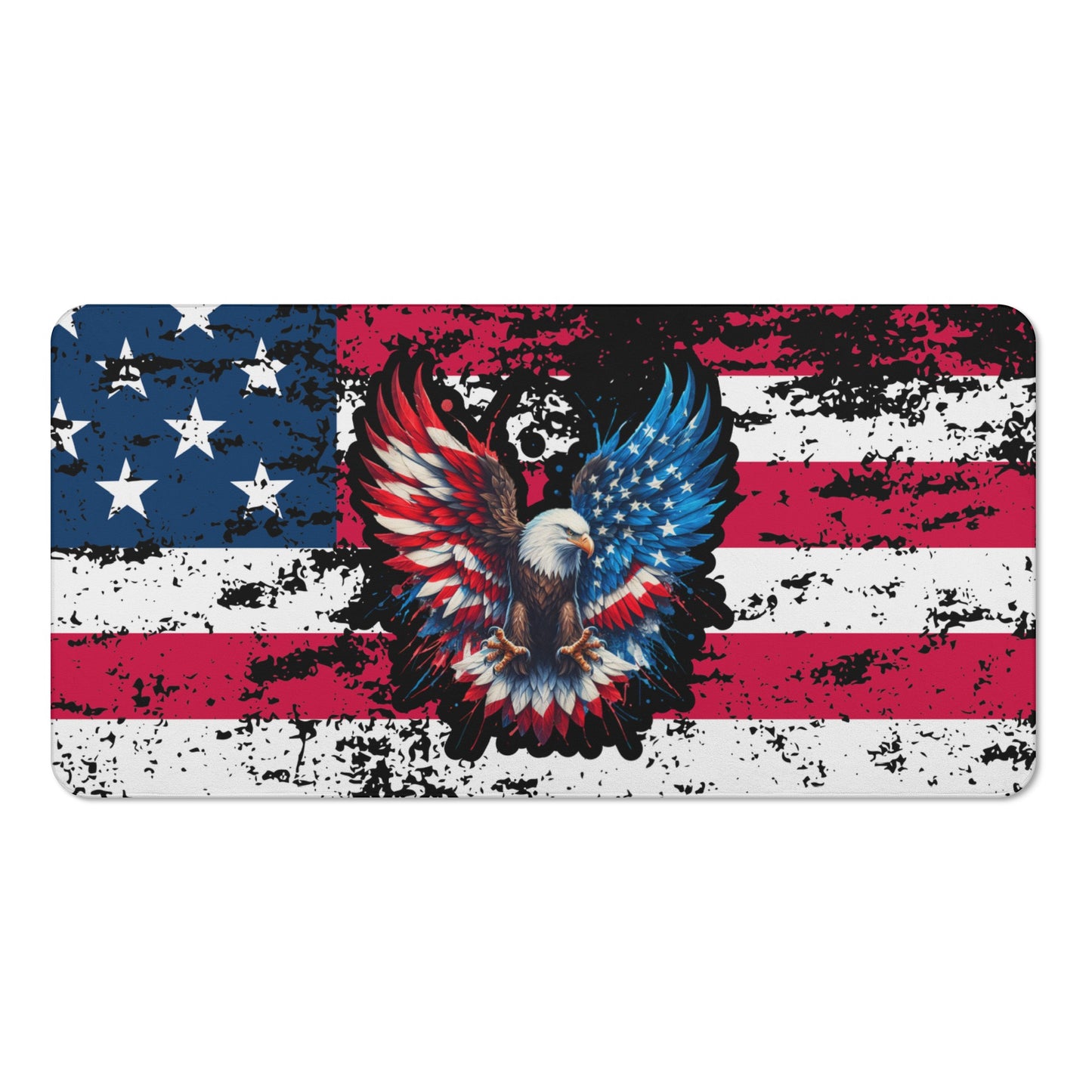 American Eagle Design Bath Towel