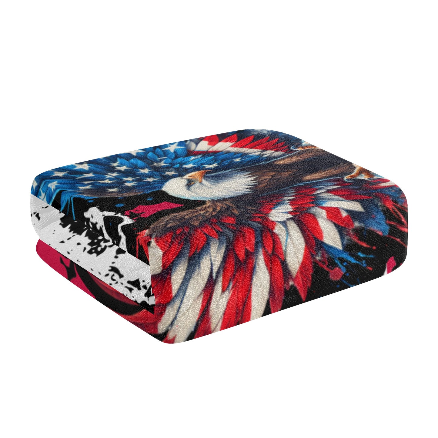 American Eagle Design Bath Towel