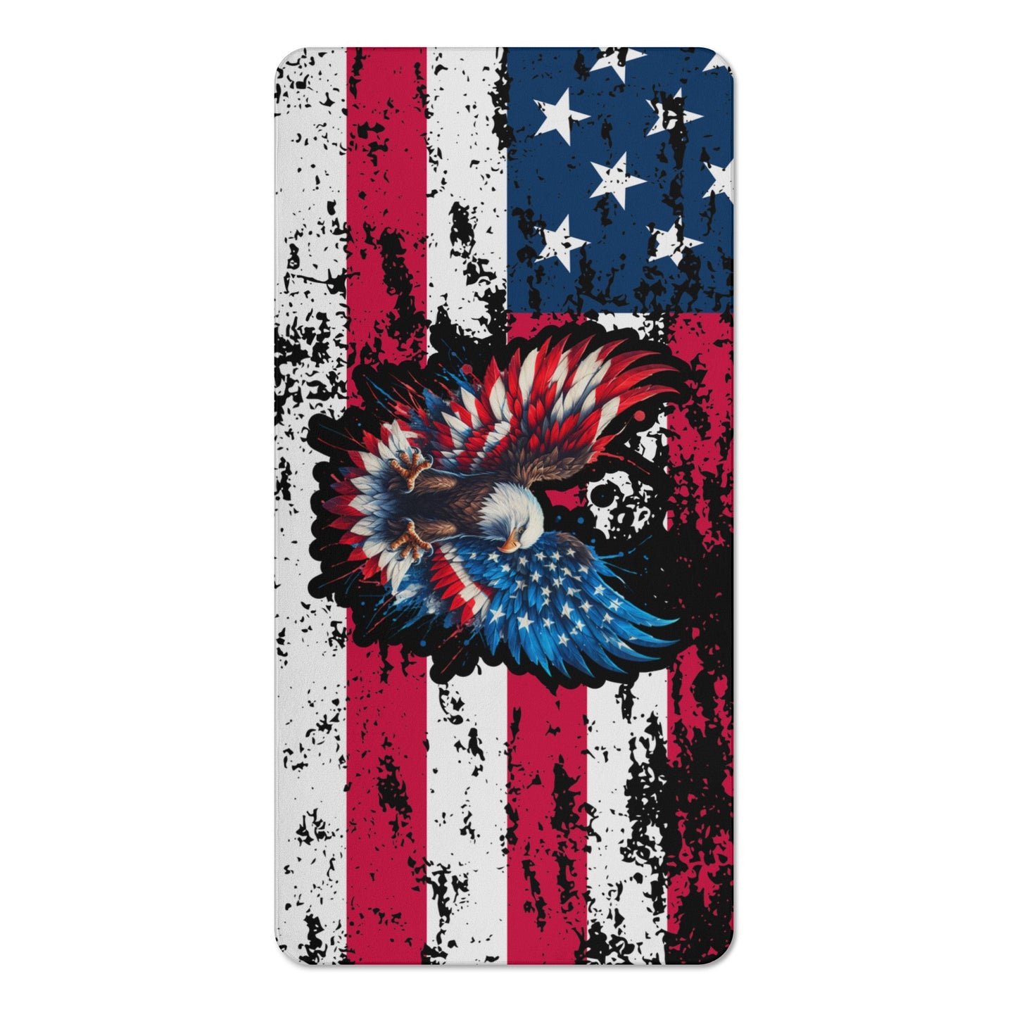 American Eagle Design Bath Towel