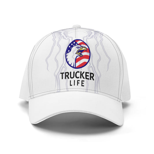 Trucker Life White Lightning Baseball Cap