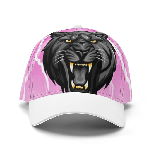 Pink Lightning Black Panther All-over Print Baseball Cap