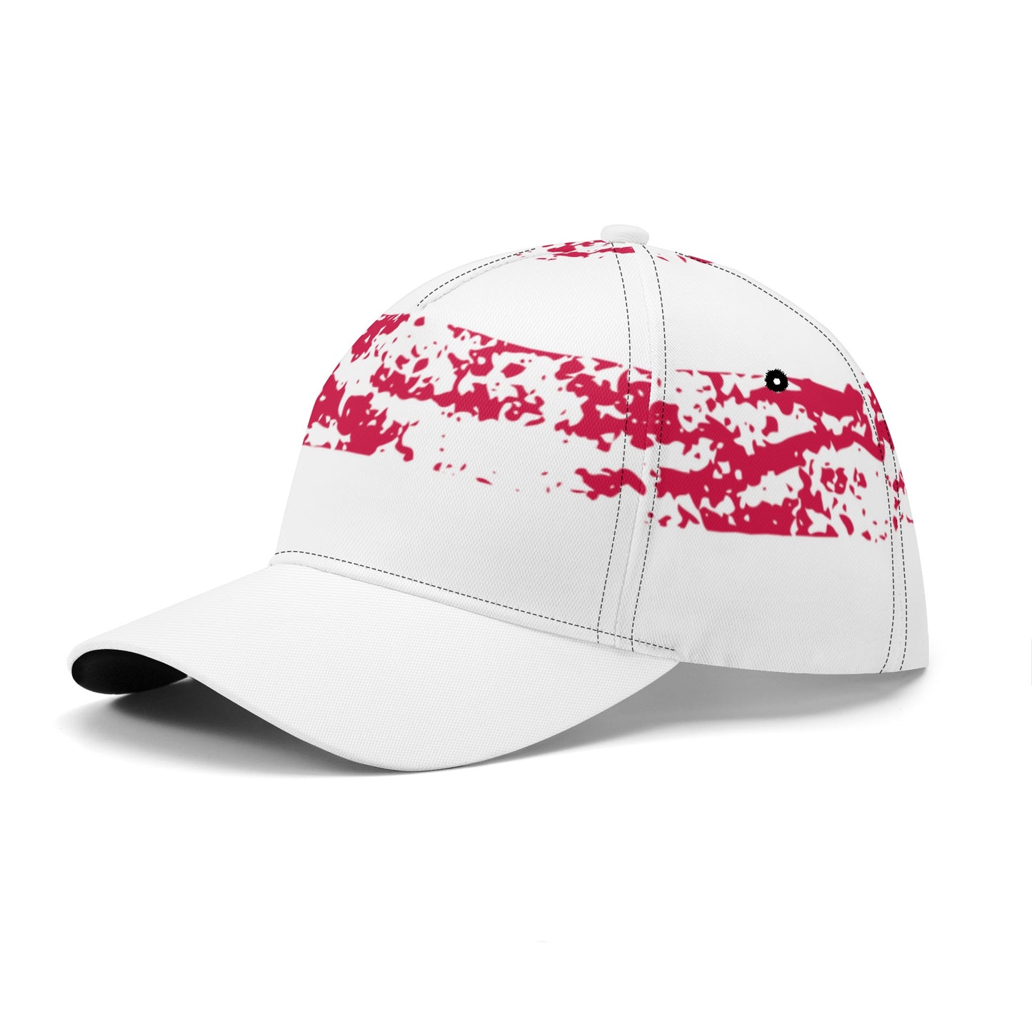 Faded Distressed American Flag All-over Print Baseball Cap