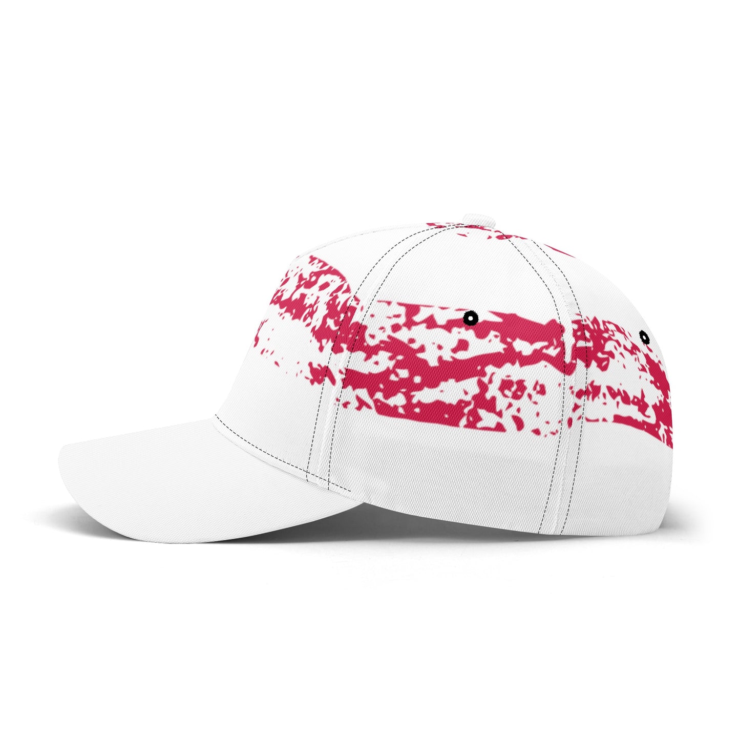 Faded Distressed American Flag All-over Print Baseball Cap