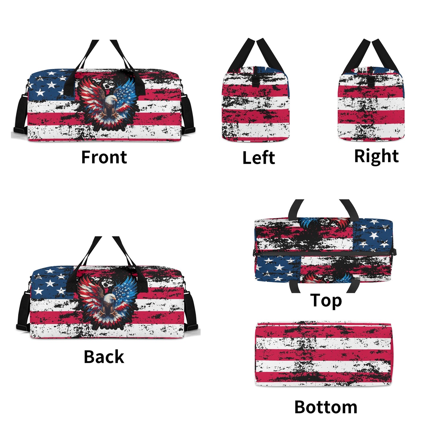 American Eagle Travel Duffel Bags Sport Gym Tote Bag