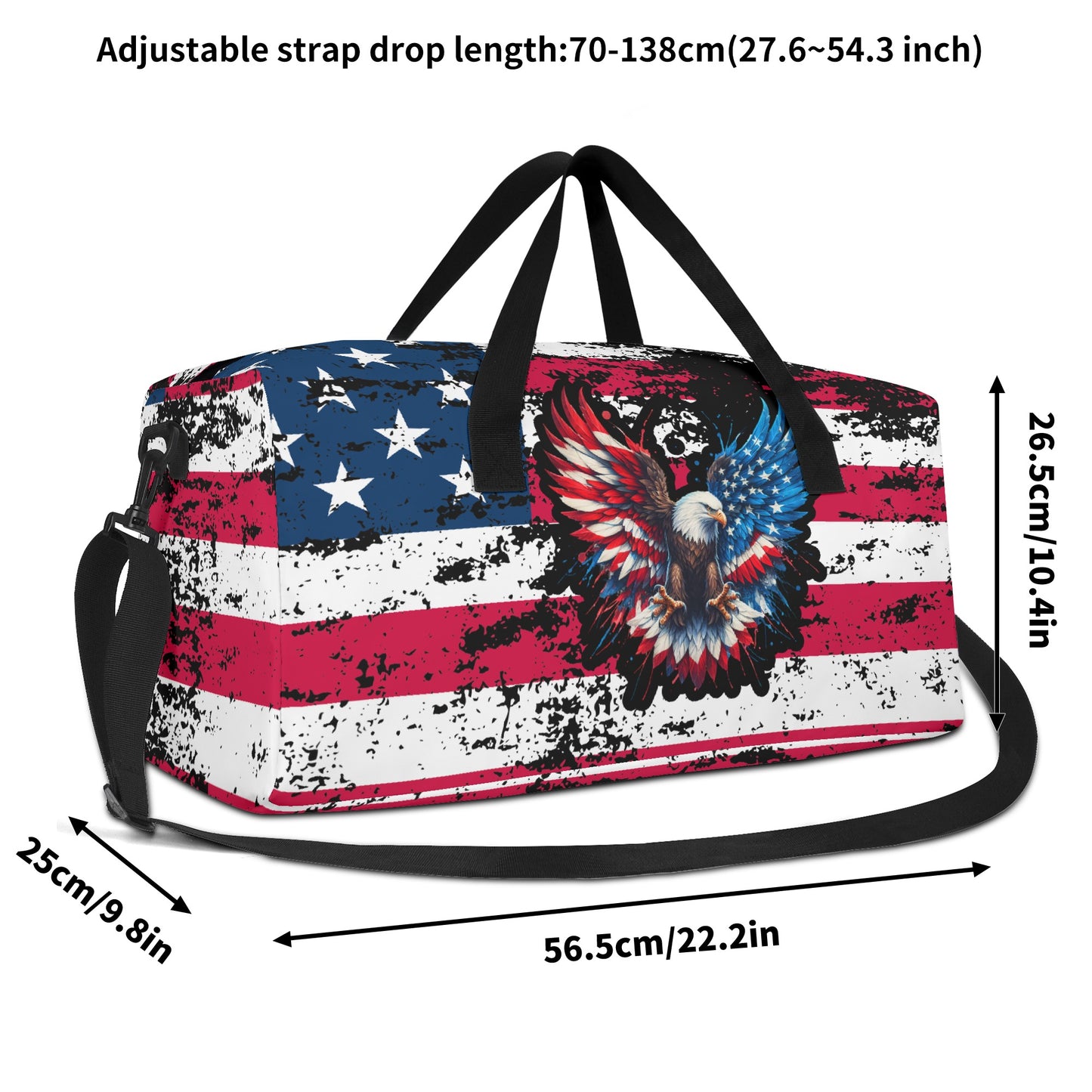 American Eagle Travel Duffel Bags Sport Gym Tote Bag