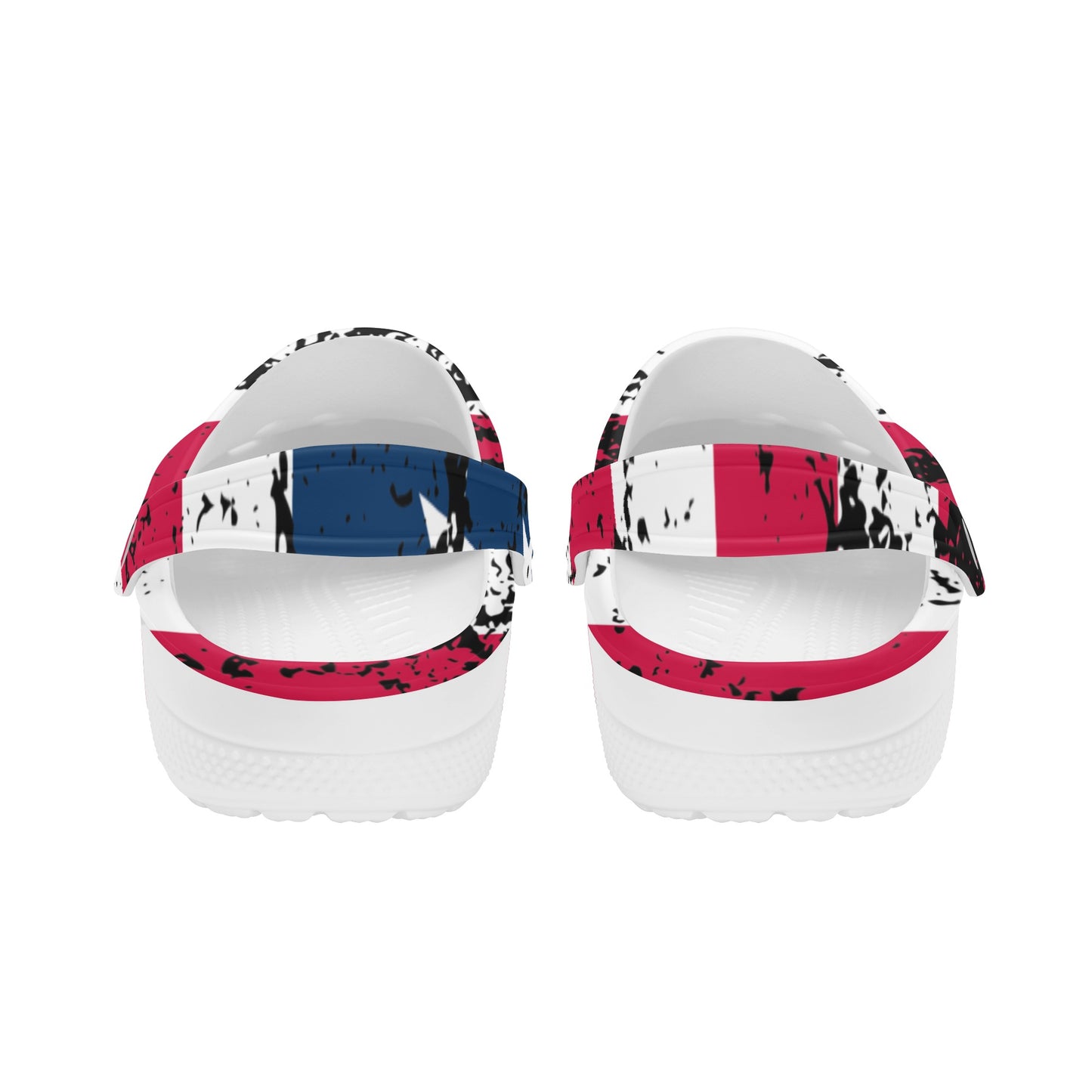 Distressed American Flag Mens All Over Printing Classic Sandals