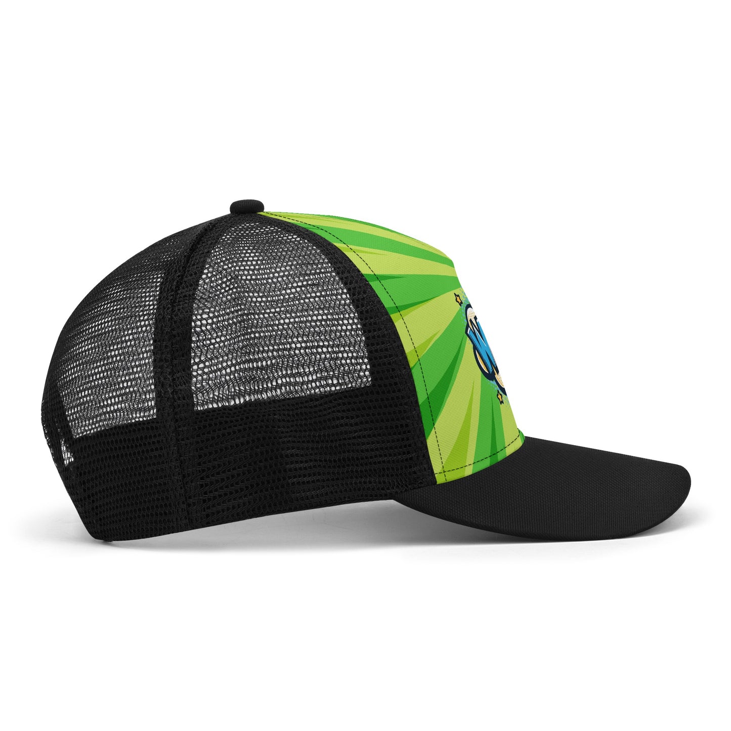 Pop Art Design Mesh Trucker Hat