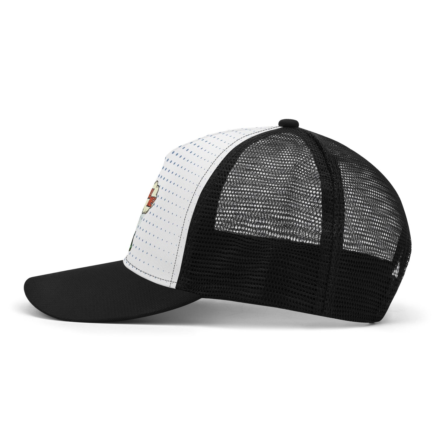 Pop Art Design Mesh Trucker Hat