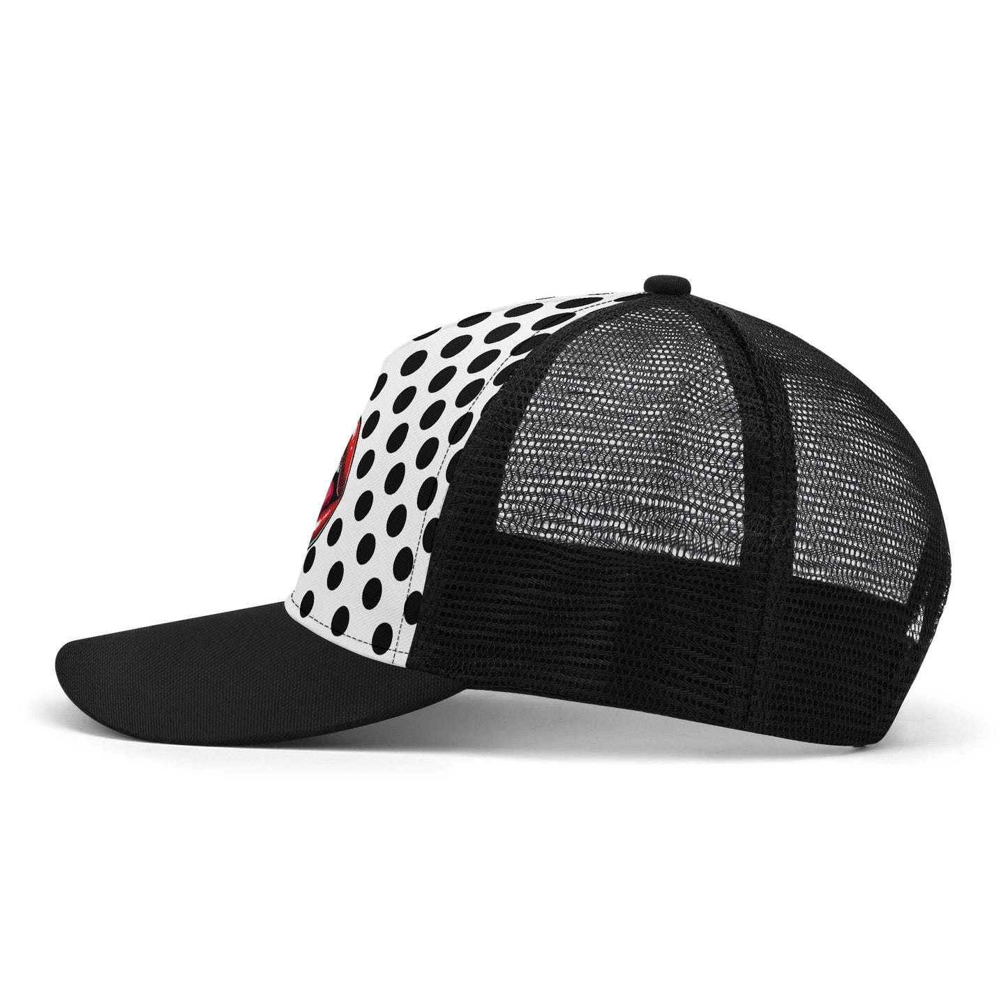 Sexy Lips Mesh Trucker Hat