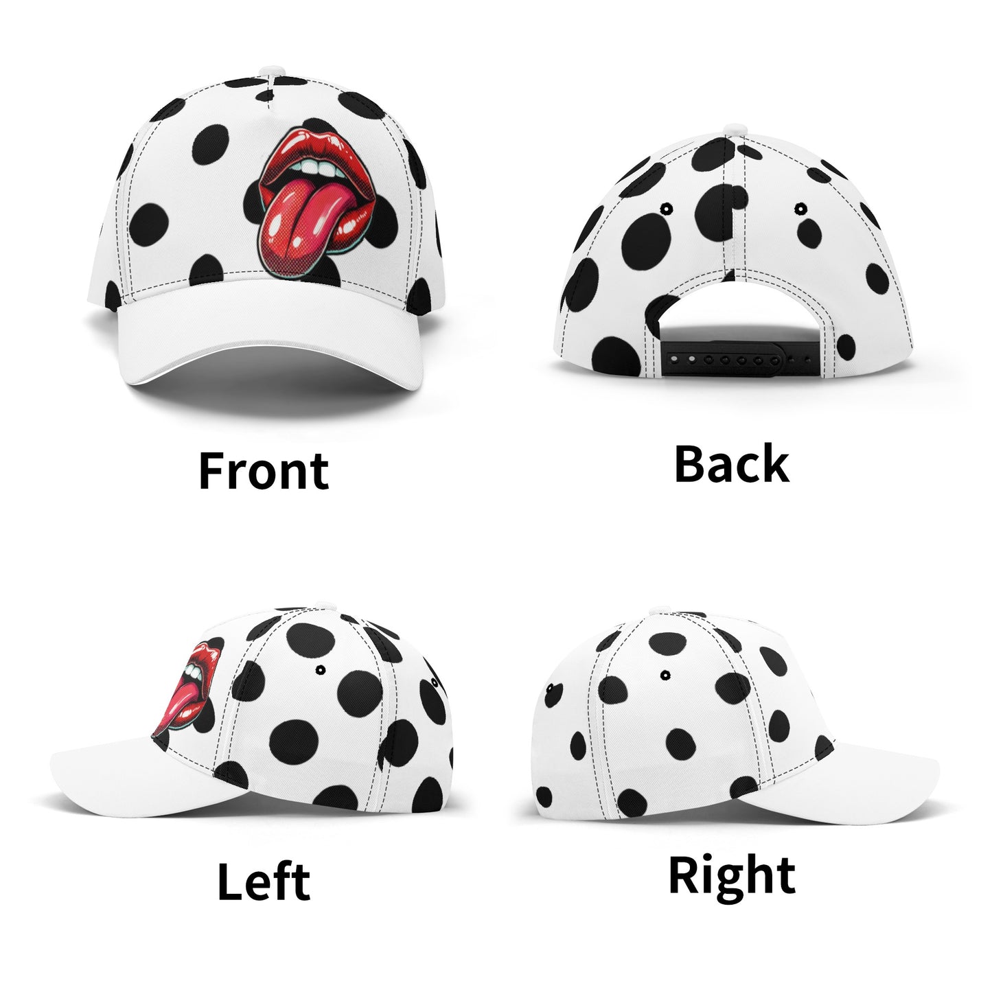 Our Exclusive Sexy Lips All-over Print Baseball Cap