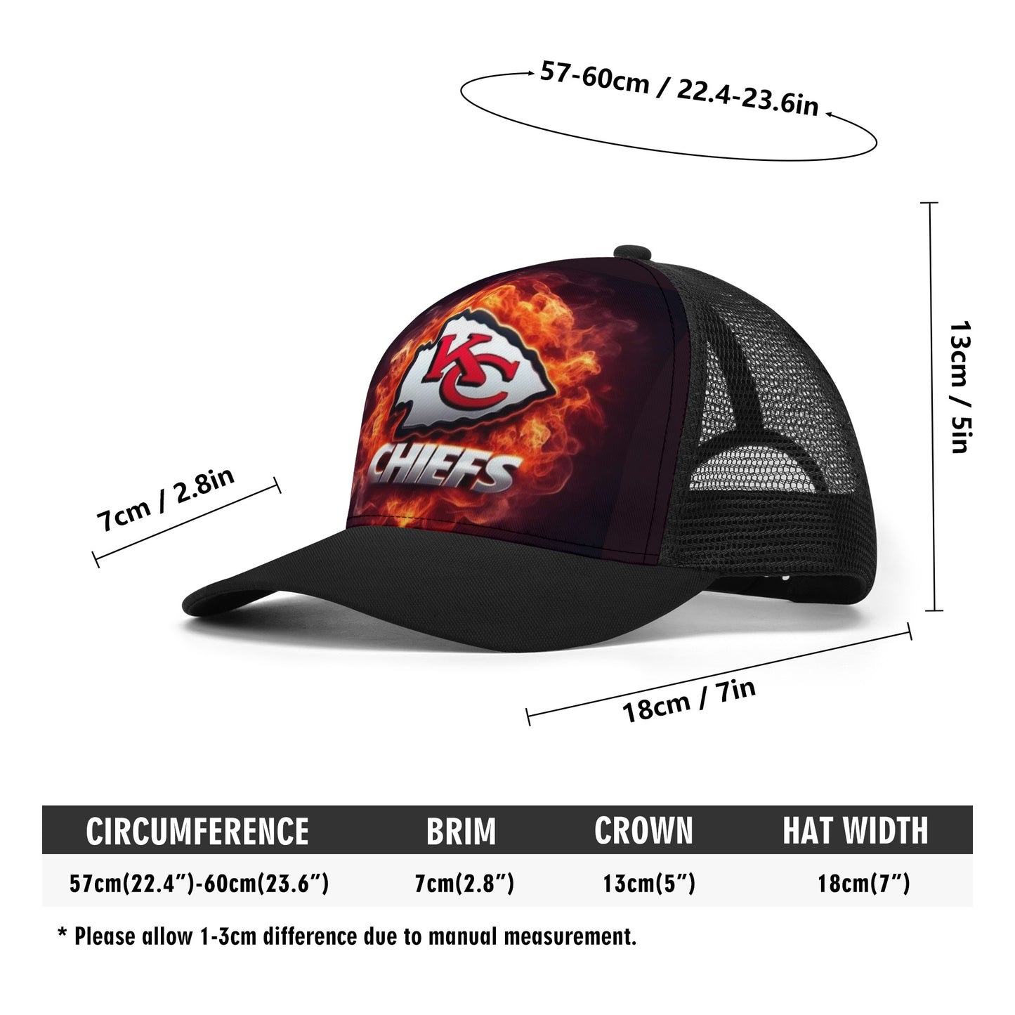 Chiefs Mesh Trucker Hat