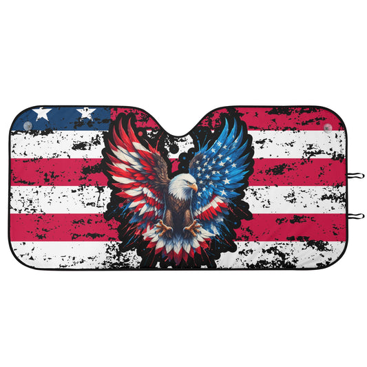 American Eagle Car Sunshade