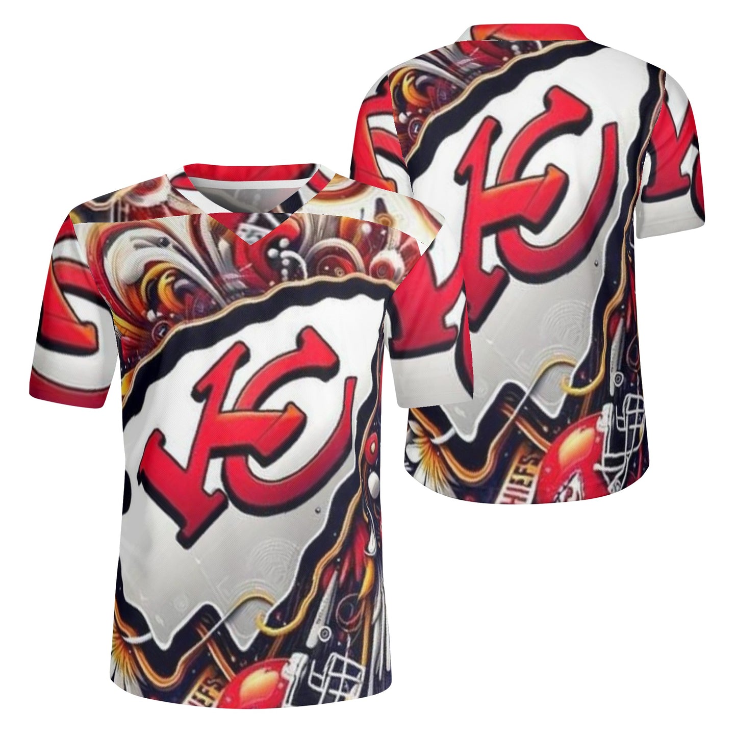 Exclusive Chiefs Mens All Over Print Football Rugby Jersey