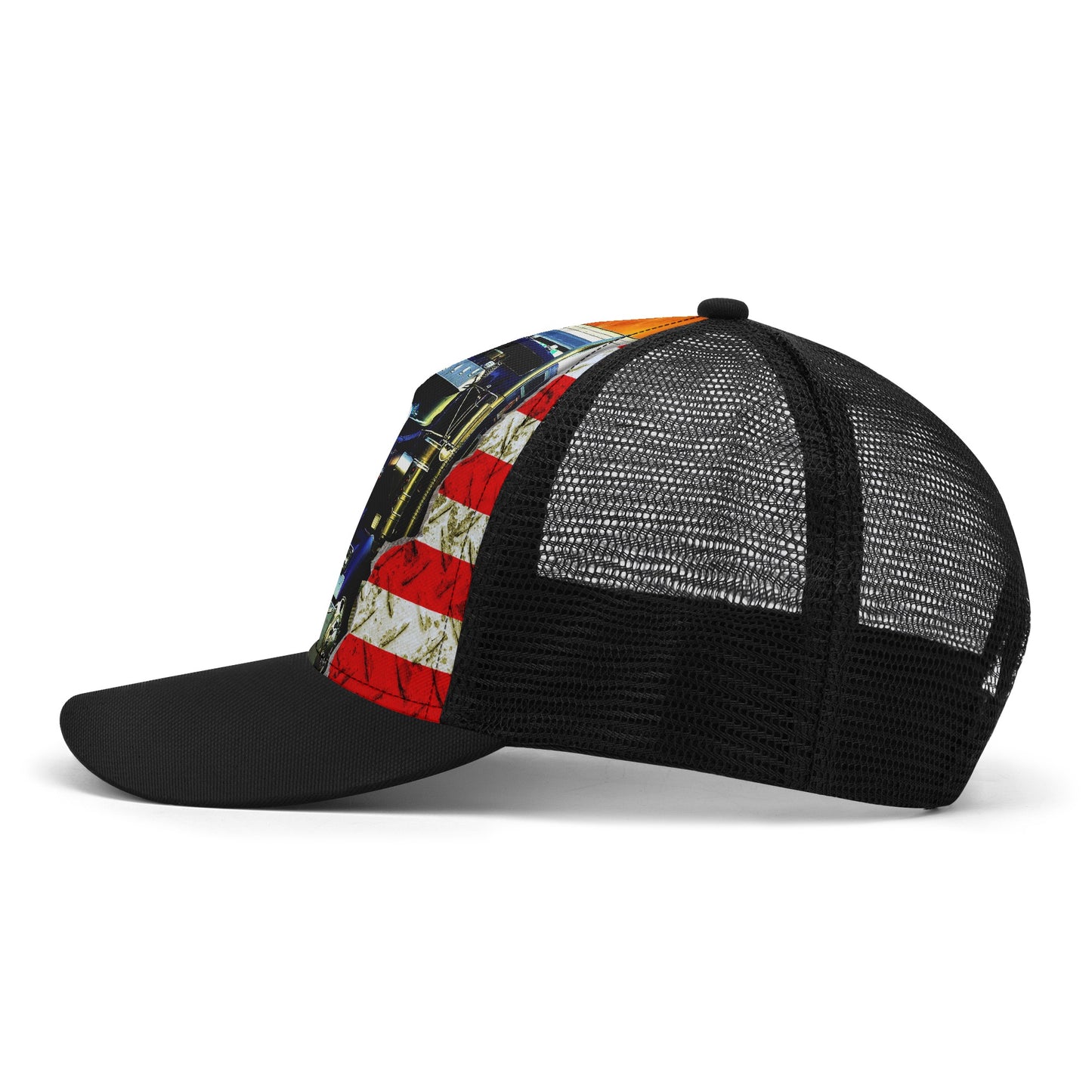 American Flag Trucker Mesh Trucker Hats