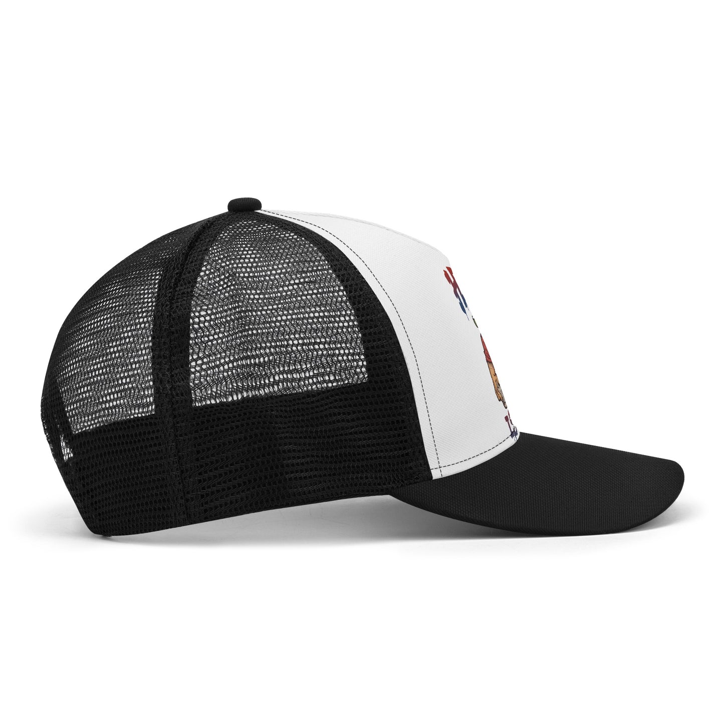 The Hustle Is Real Mesh Trucker Hat