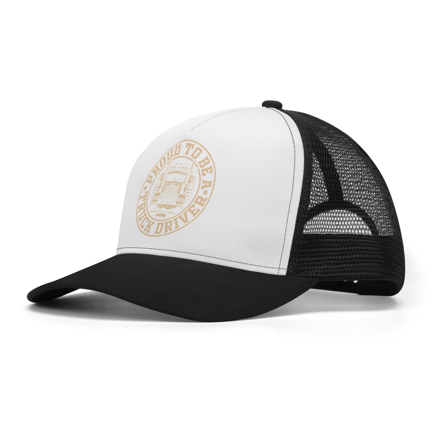 Proud To Be a Trucker Mesh Trucker Hat