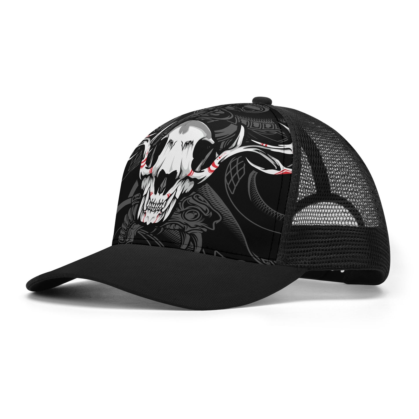 Tattoo Design Mesh Trucker Hat