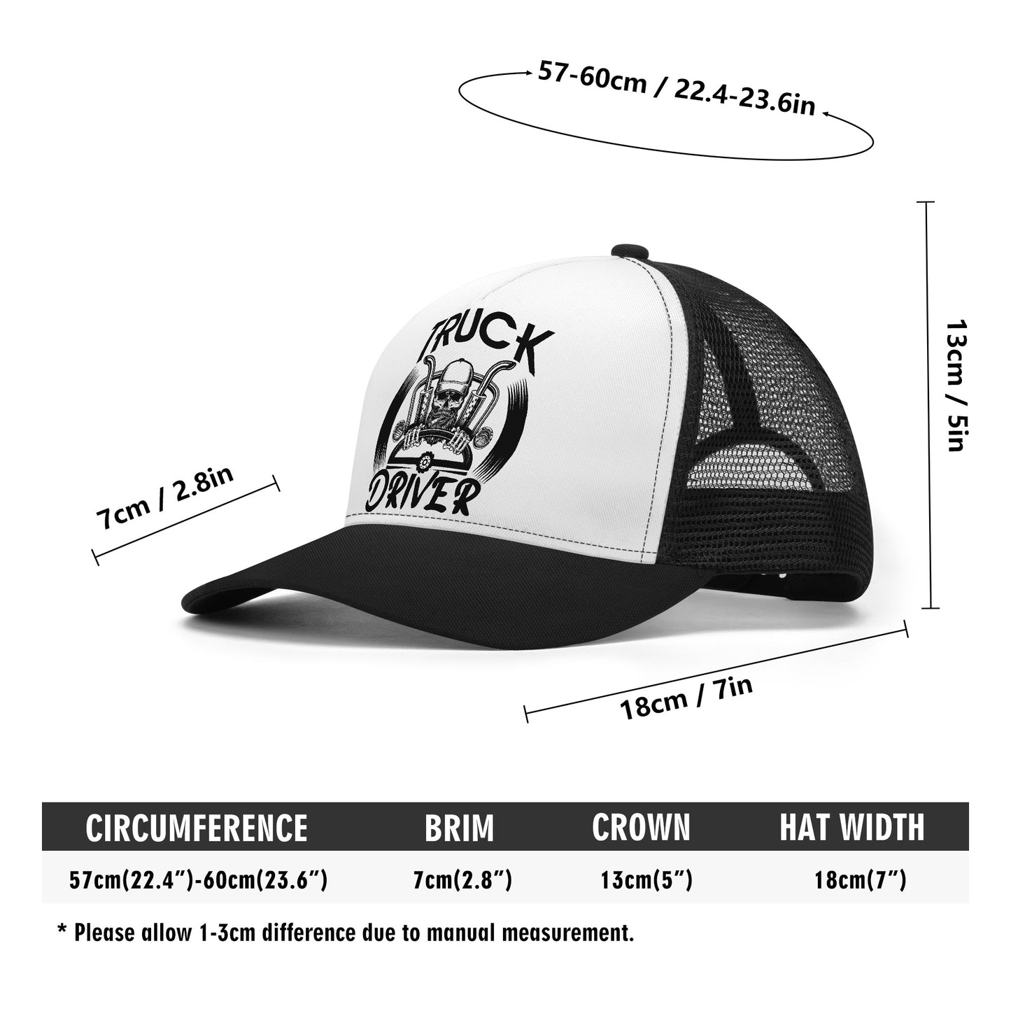 Truck Driver Mesh Trucker Hat