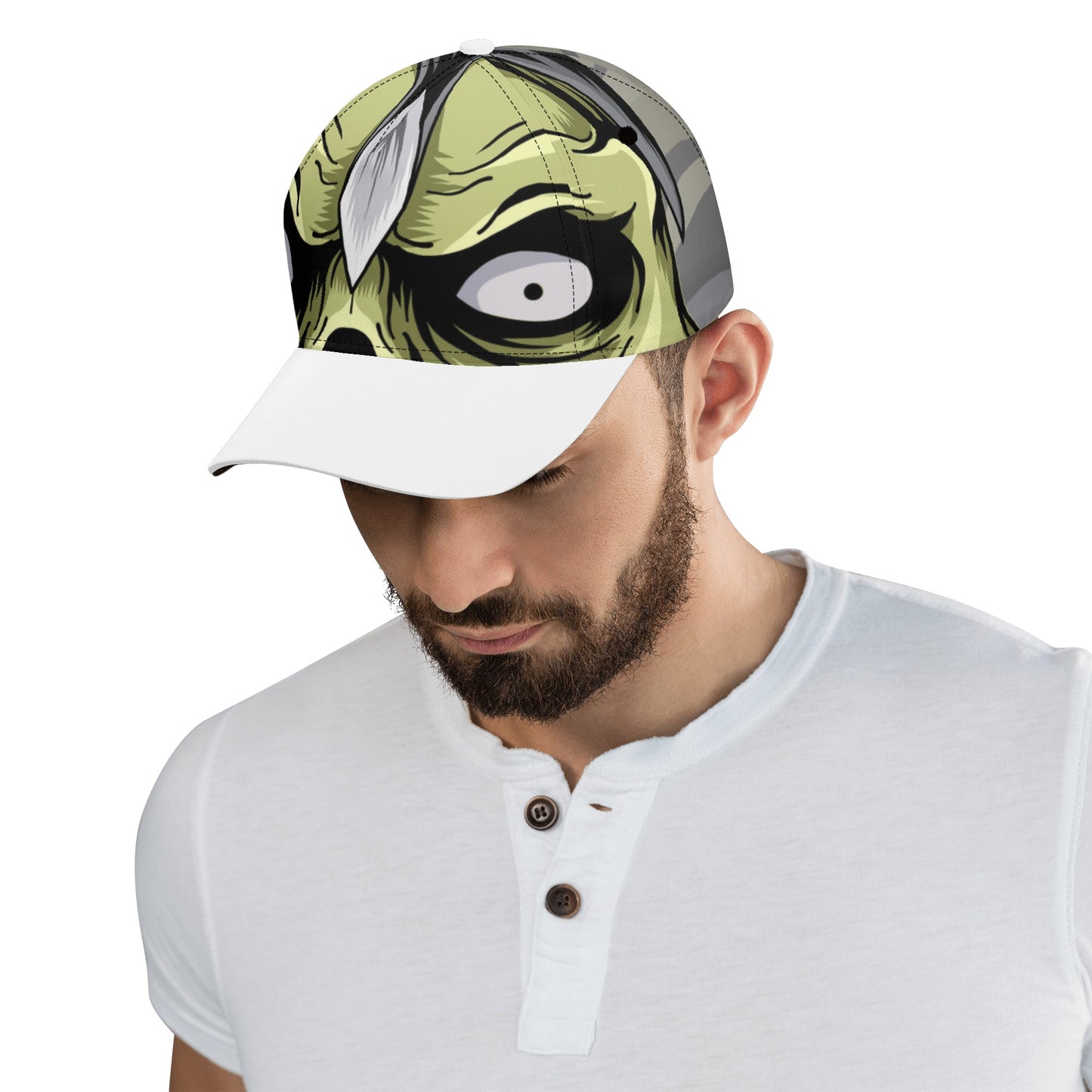 Skull Eyes All-over Print Baseball Cap