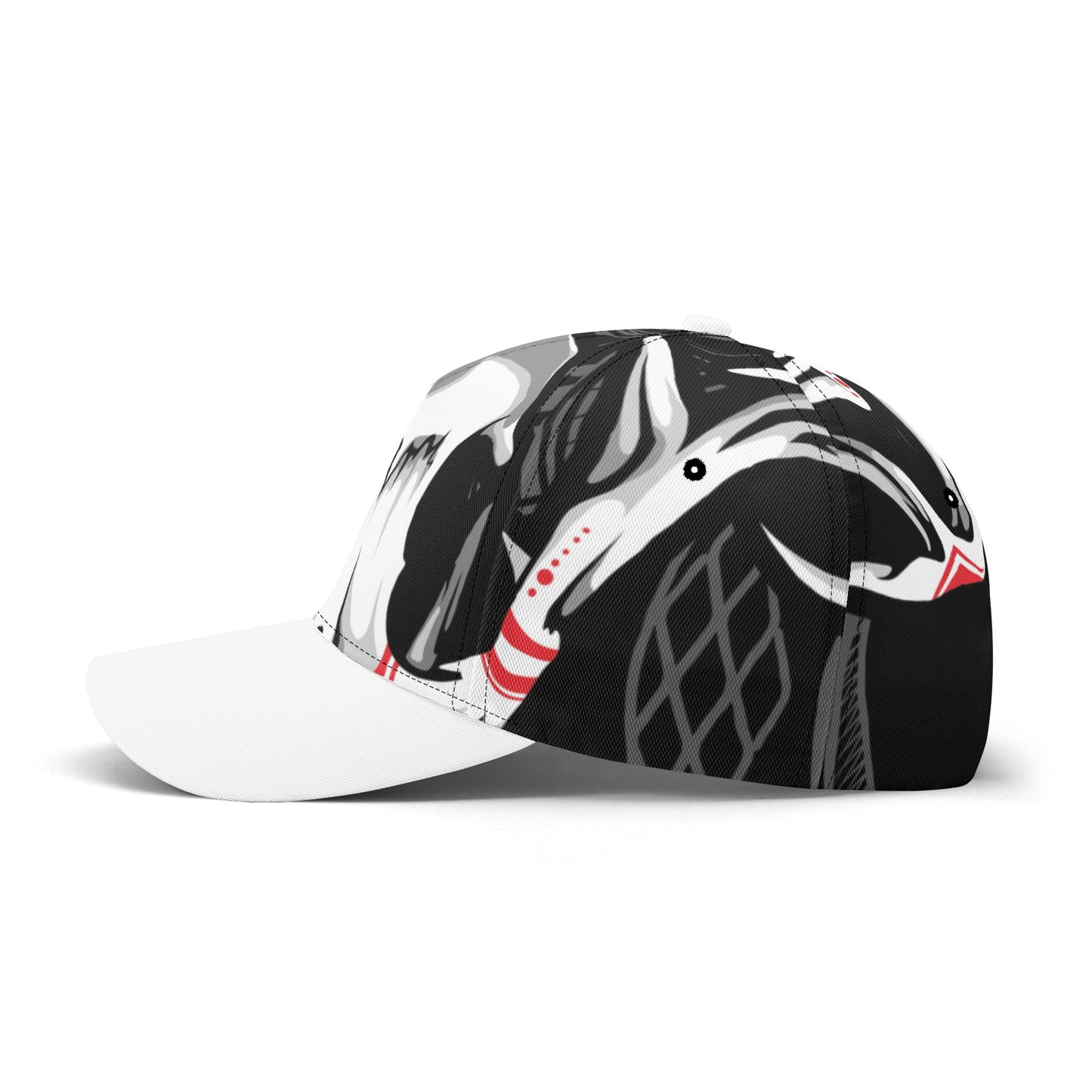 Skull Design Art All-over Print Baseball Cap