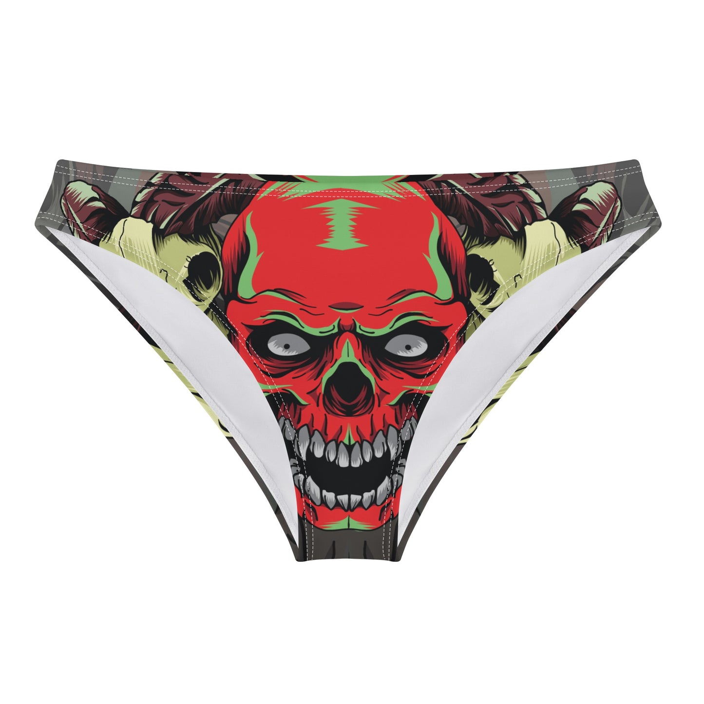 Skull Design Womens Seamless Panties Comfortable Breathable Underwear