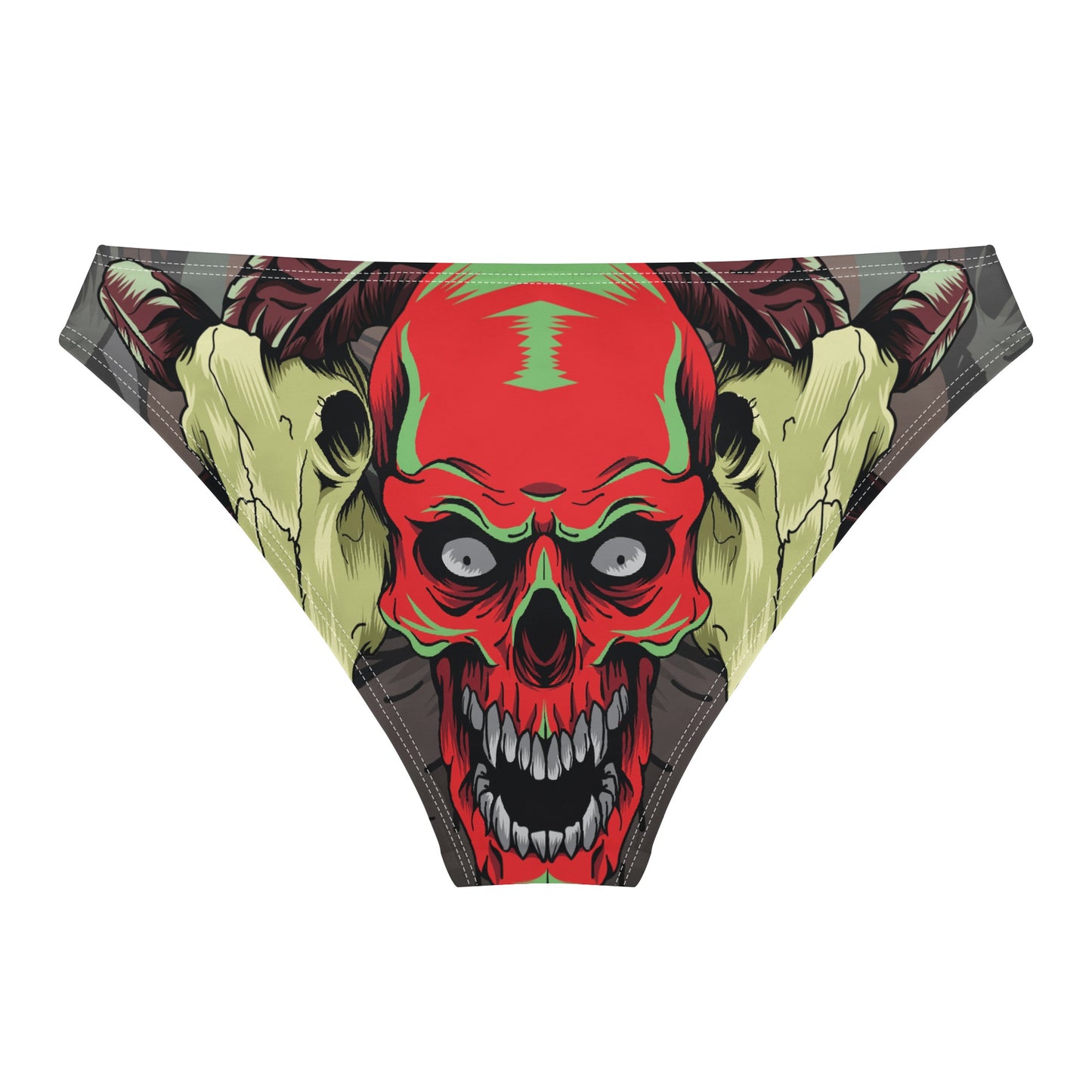 Skull Design Womens Seamless Panties Comfortable Breathable Underwear