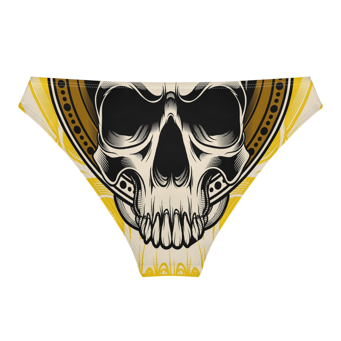 Skull Design Womens Seamless Panties Comfortable Breathable Underwear