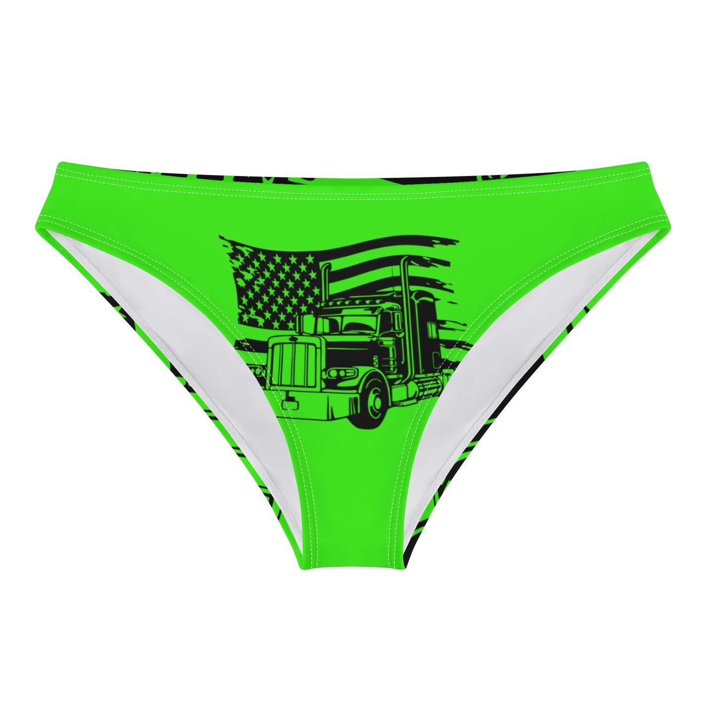 USA Semi Truck Womens Seamless Panties Comfortable Breathable Underwear