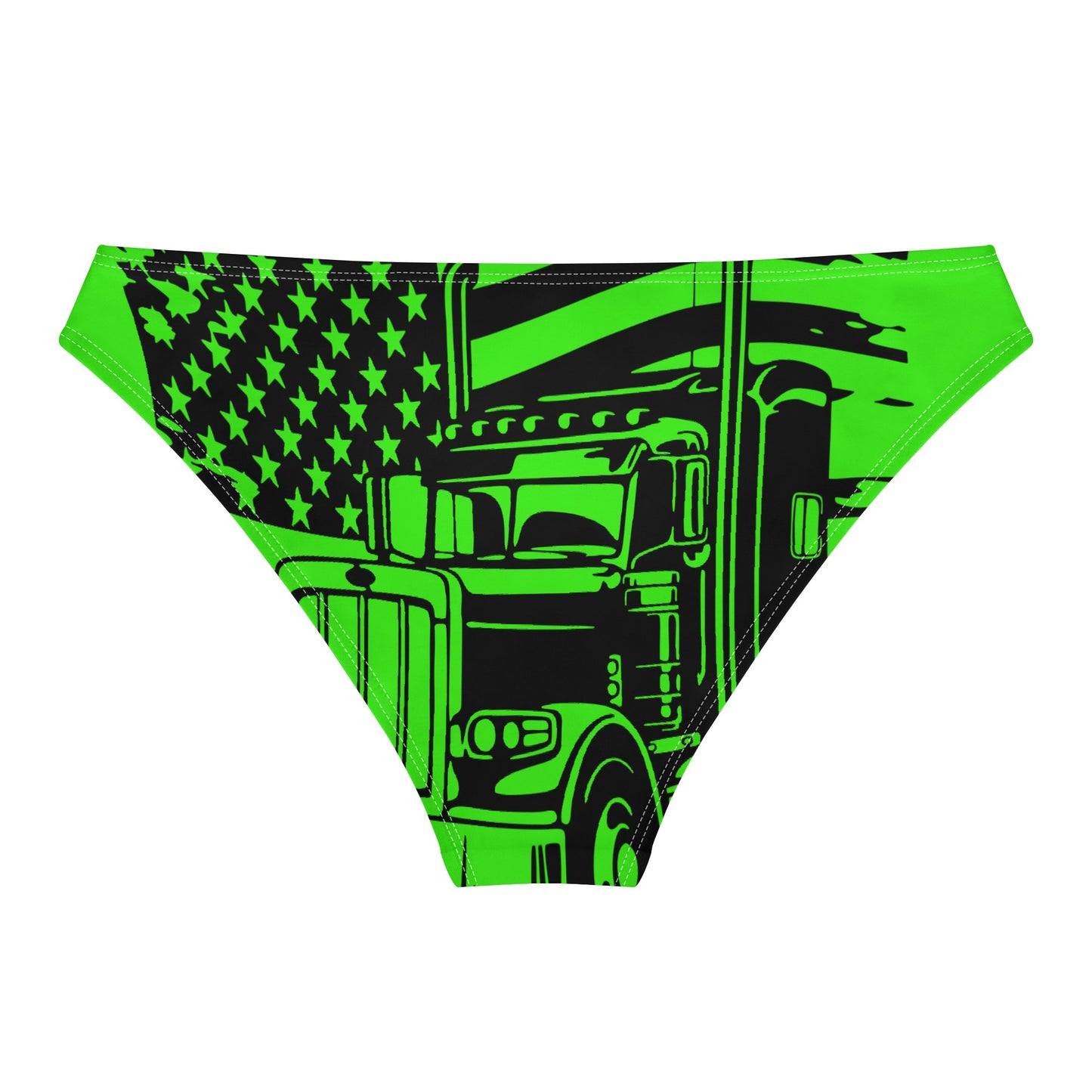 USA Semi Truck Womens Seamless Panties Comfortable Breathable Underwear