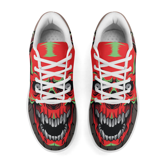 Exclusive Skull Design Adult Soft EVA & Jersey Fleece Fabric for Flat Tennis Shoes Athletic Shoes