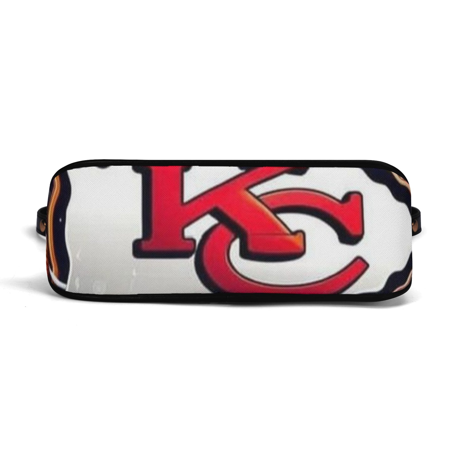 Exclusive Kansas City Chiefs Lady Twill Faux Leather Chain Shoulder Bag