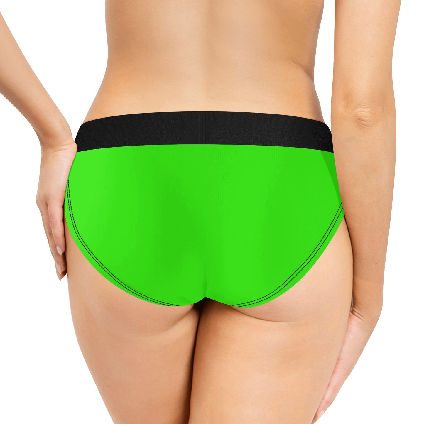 Truck Driver Womens Mid Waisted Briefs