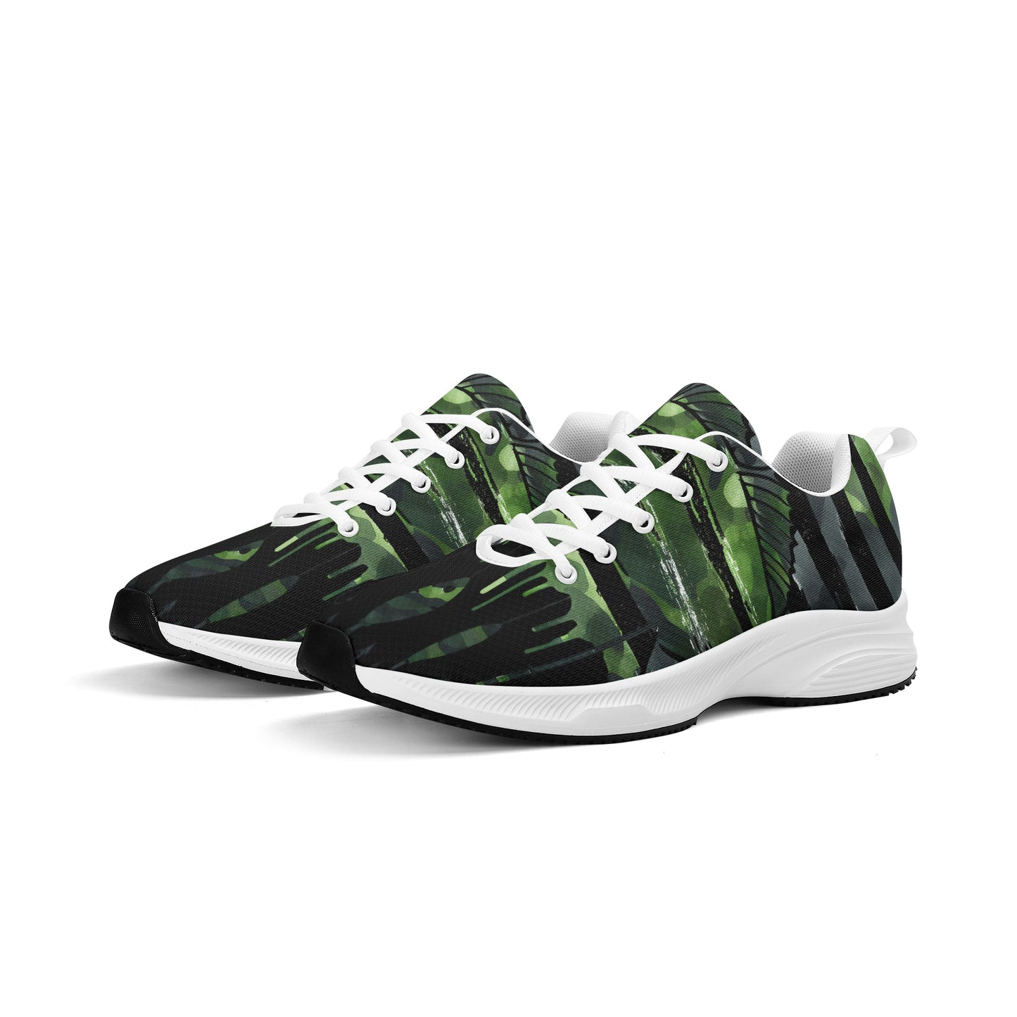 USA Camo Fishing Adult Lightweight Brand Walking Shoes Running Shoes With Personalized Logo /Name