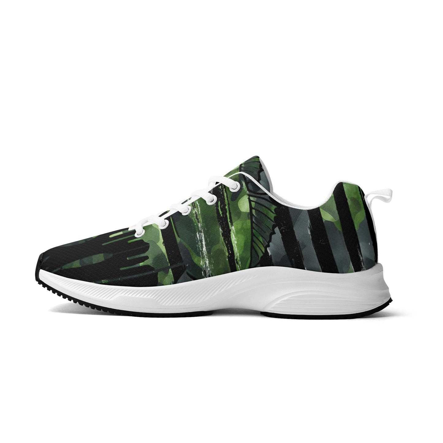 USA Camo Fishing Adult Lightweight Brand Walking Shoes Running Shoes With Personalized Logo /Name