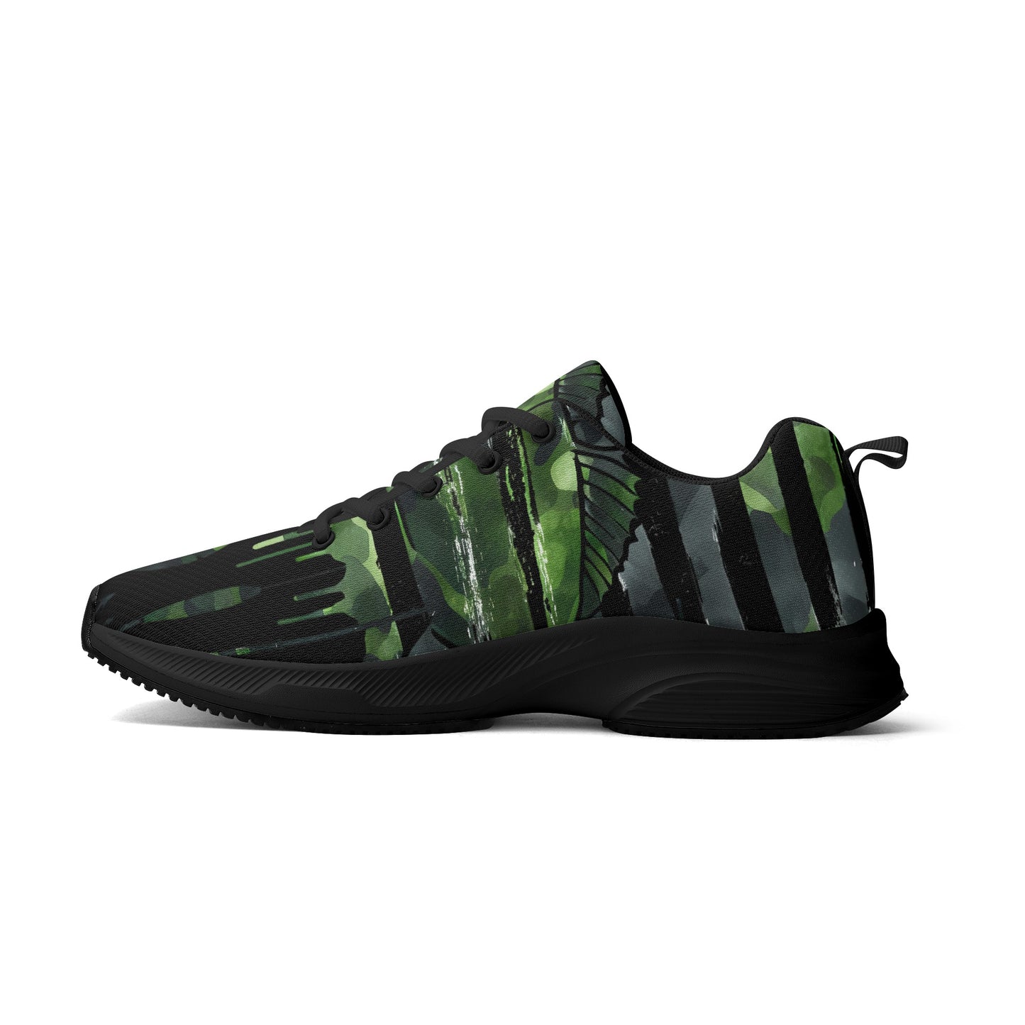 USA Camo Fishing Adult Lightweight Brand Walking Shoes Running Shoes With Personalized Logo /Name