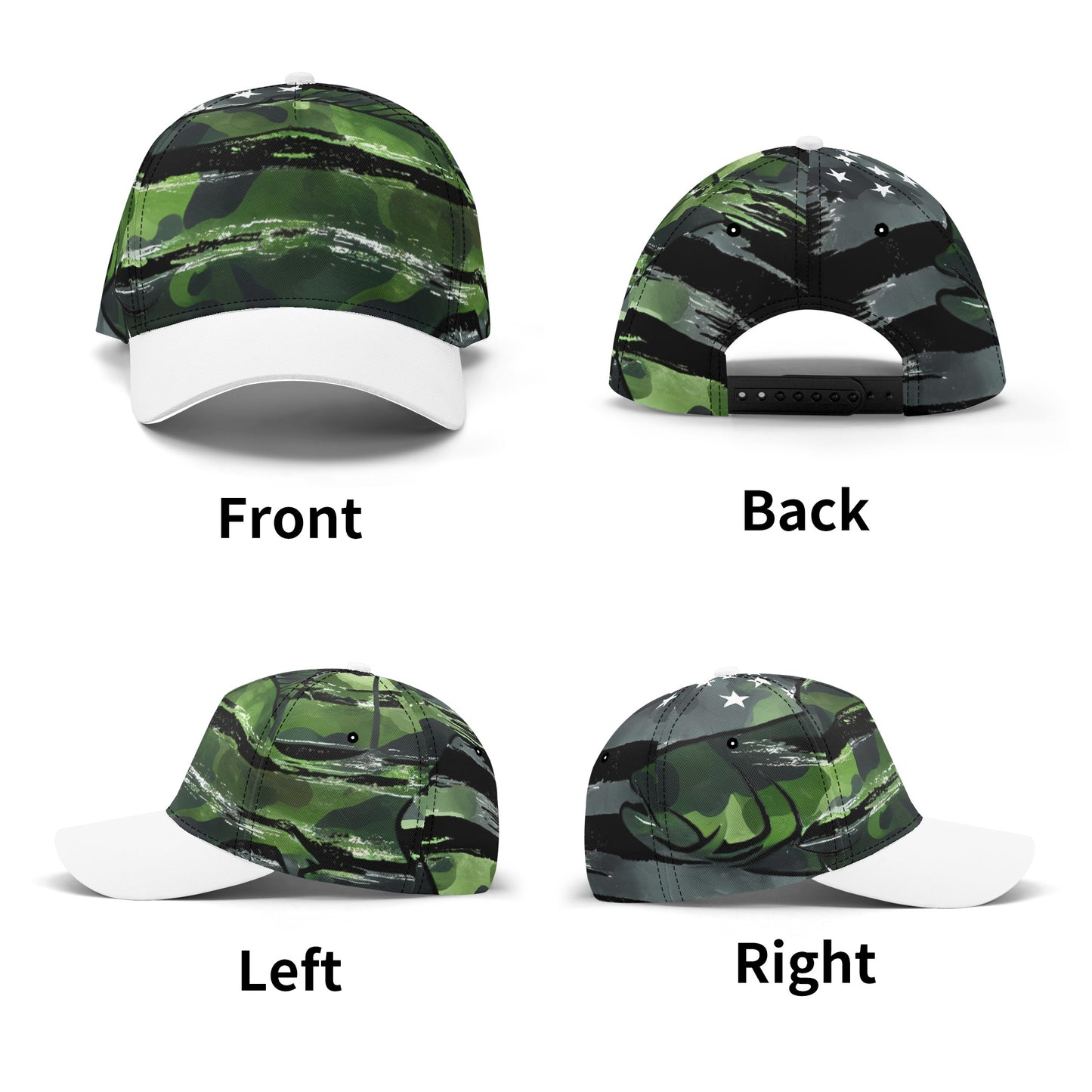 Our Exclusive USA Camo Fishing All-over Print Baseball Cap