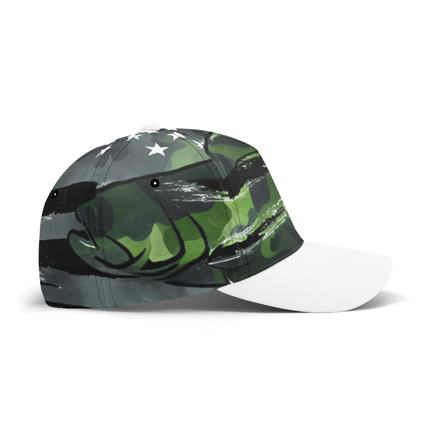 Our Exclusive USA Camo Fishing All-over Print Baseball Cap