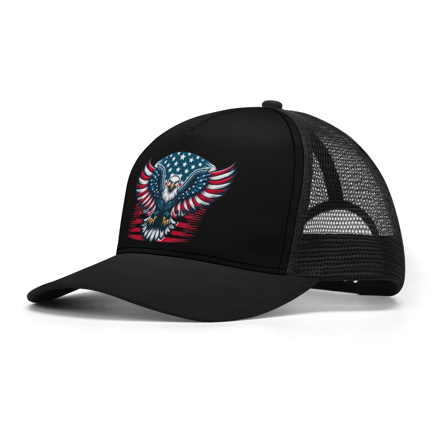 USA Eagle Mesh Trucker Hat