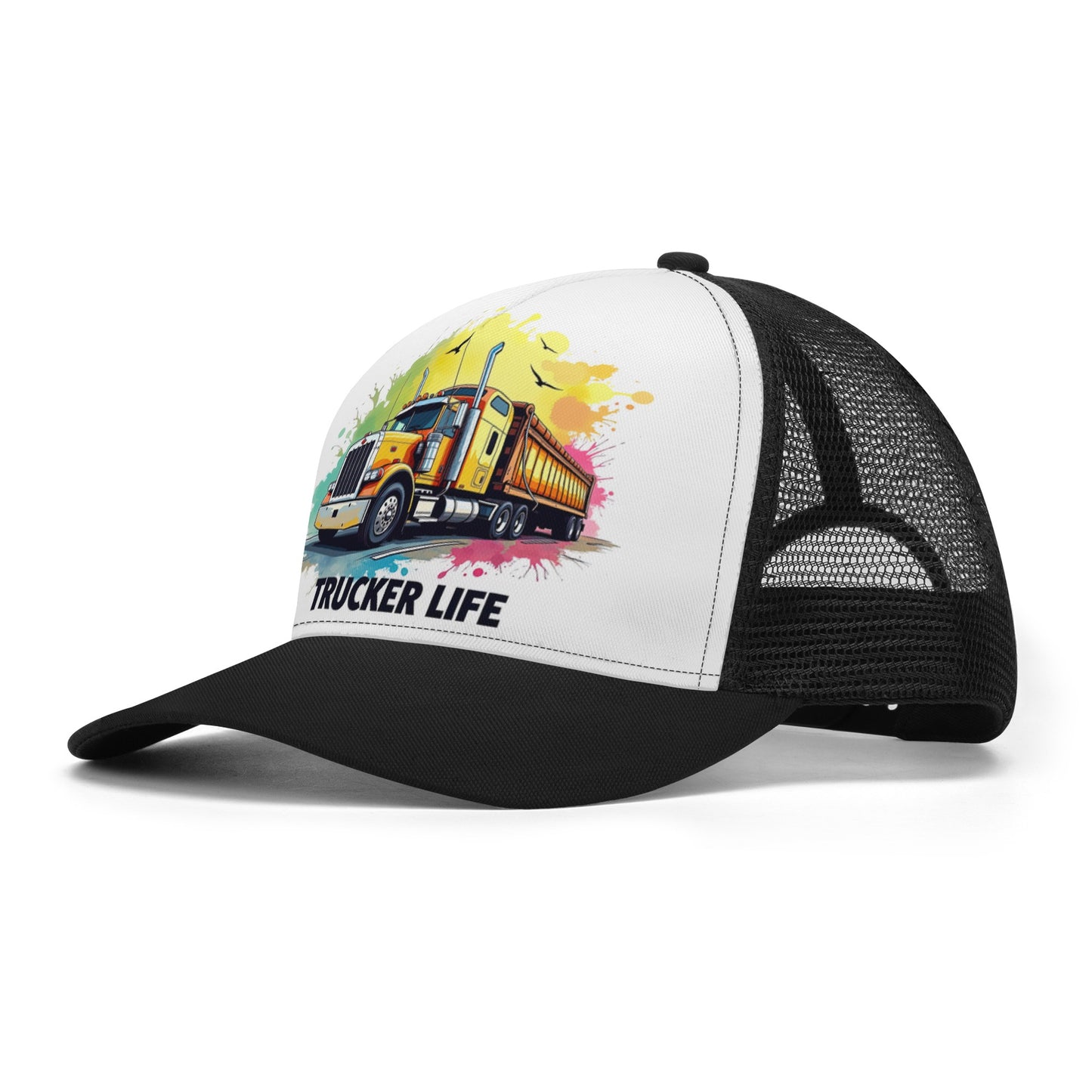 Trucker Life Semi Mesh Trucker Hat