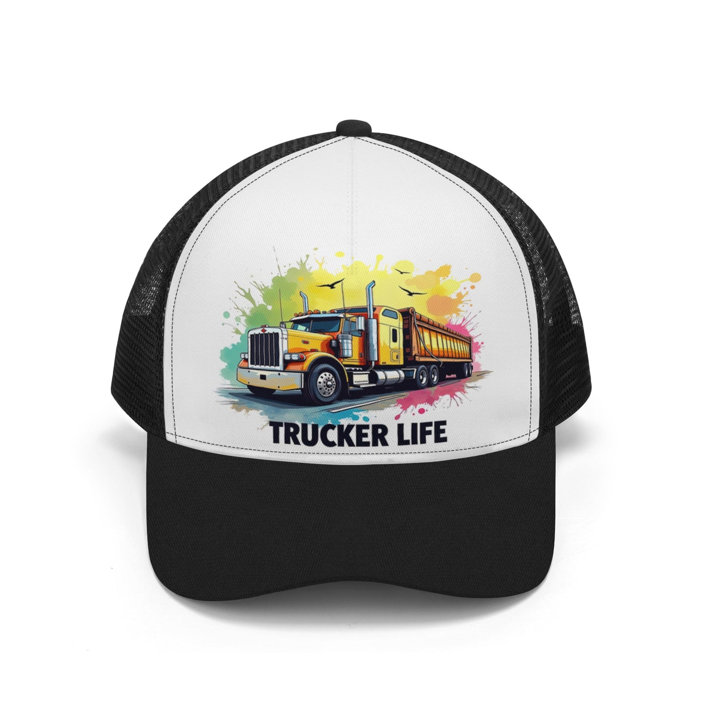 Trucker Life Semi Mesh Trucker Hat