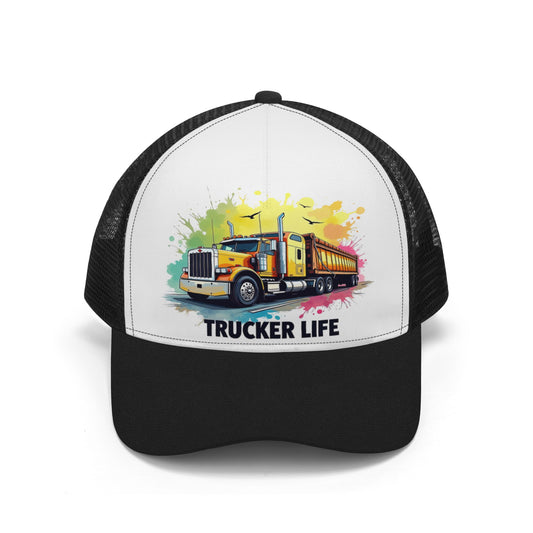 Trucker Life Semi Mesh Trucker Hat