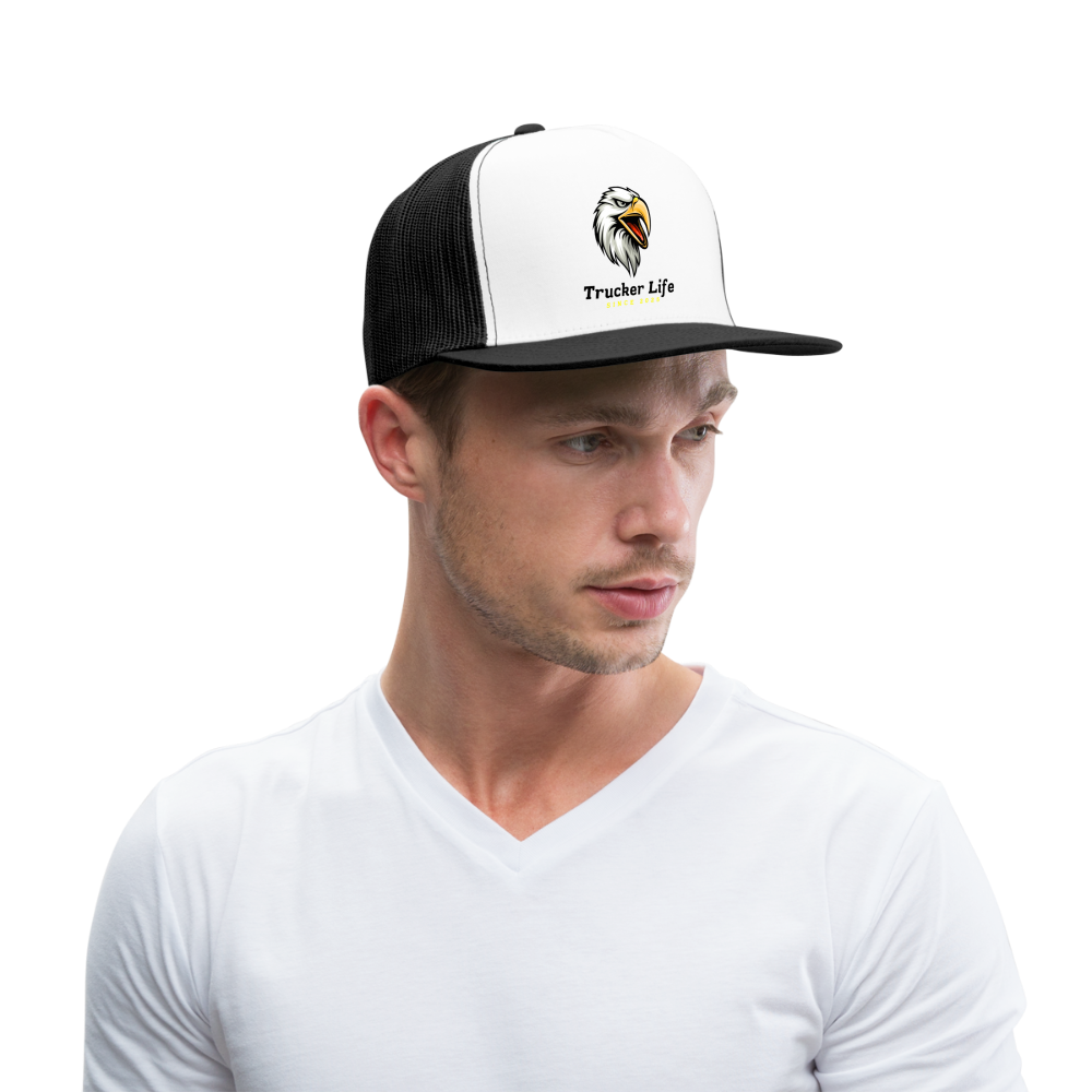 Trucker Life #52 Design - white/black