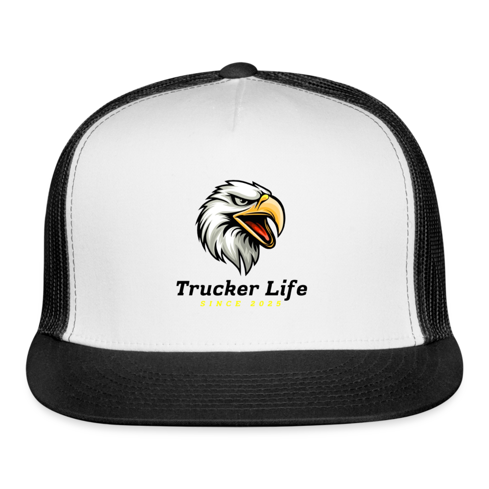 Trucker Life #52 Design - white/black