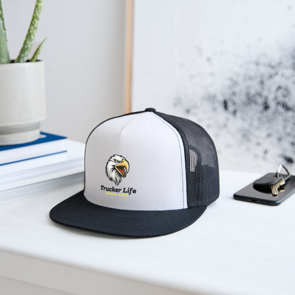 Trucker Life #52 Design - white/black