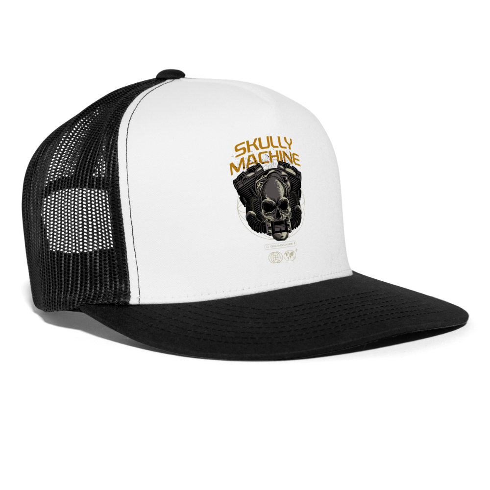 Urban Trucker Hat # 4 - white/black