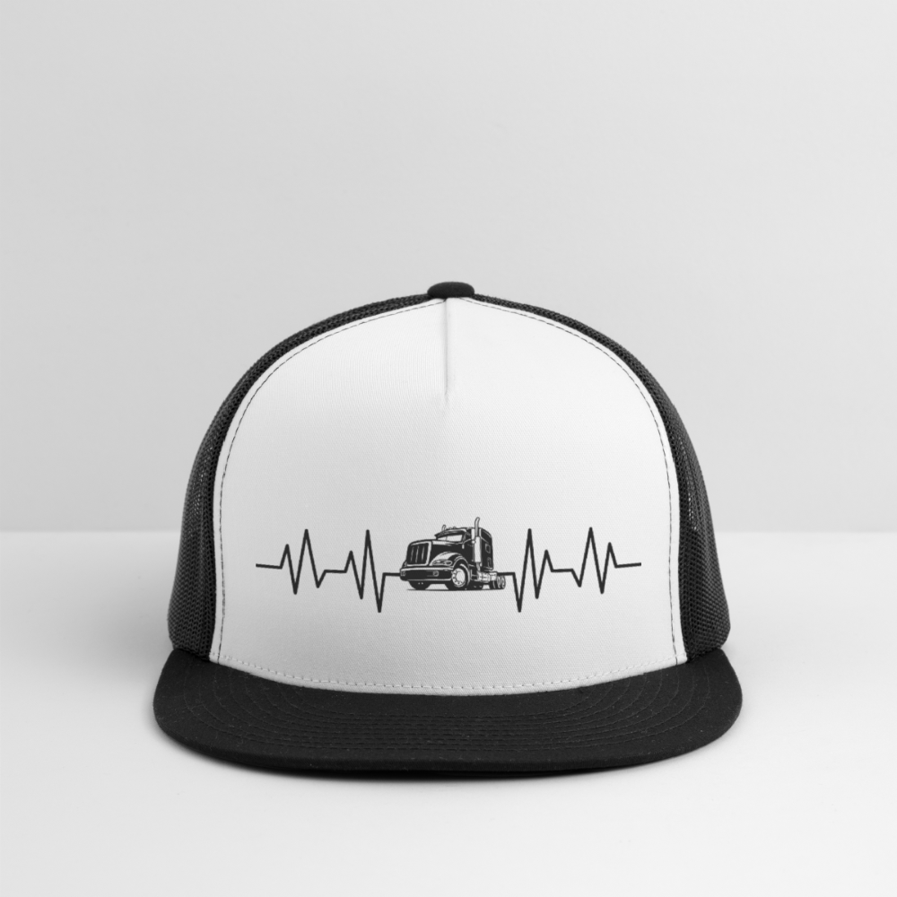 Trucker Hat #2 - white/black