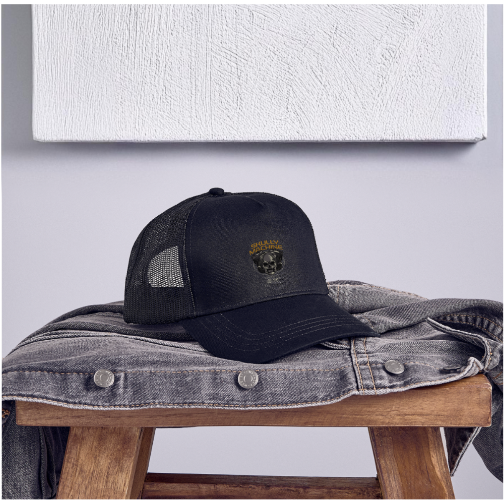 Urban Trucker Hat # 3 Eco Trucker Cap - black/black